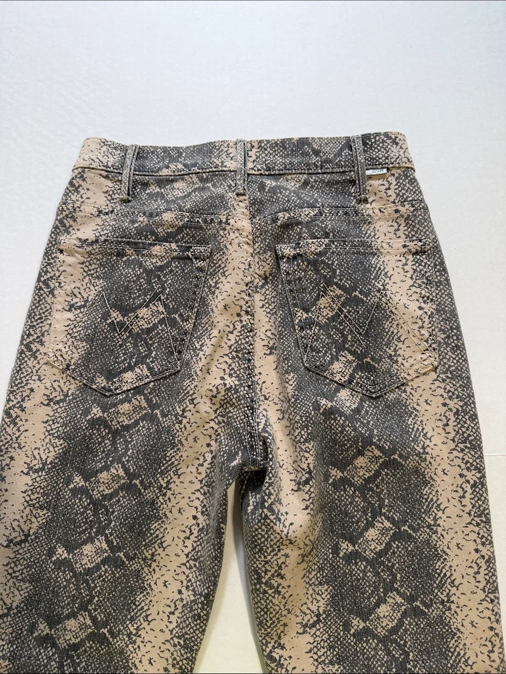 Mother The Hustler Flood Snake Jeans